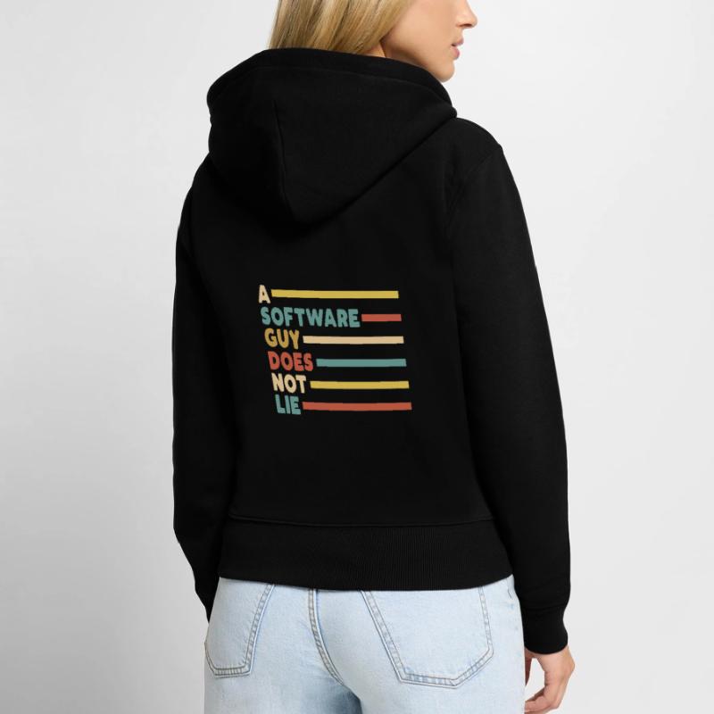Programmer Coder Software Developer Women's Premium Organic Zip Hoodie
