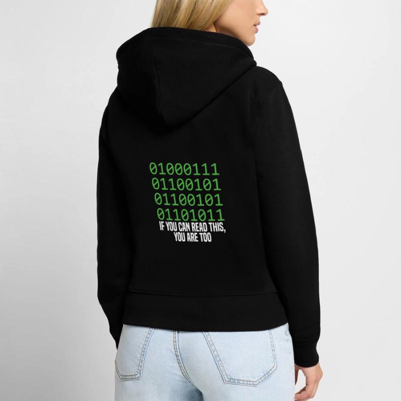 Programmer Coder Software Developer Women's Premium Organic Zip Hoodie