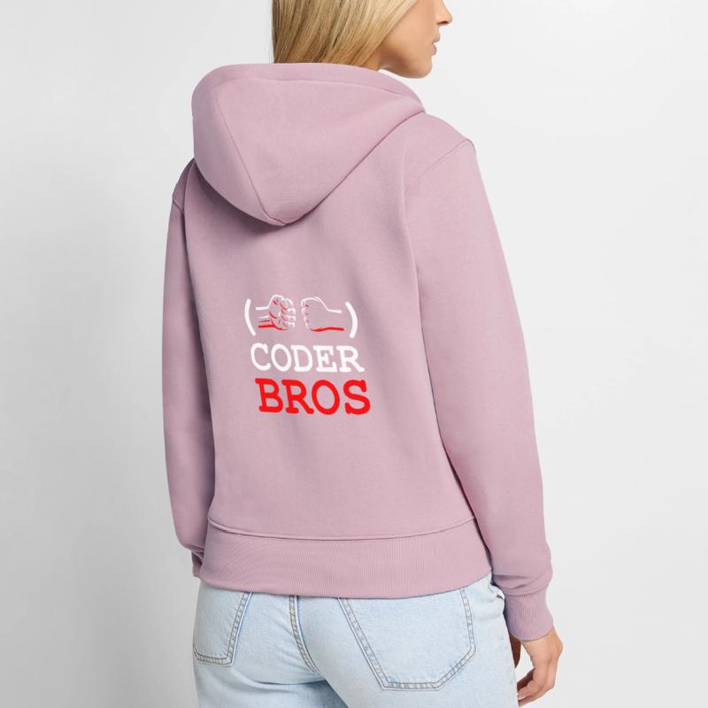 Programmer Coder Software Developer Women's Premium Organic Zip Hoodie