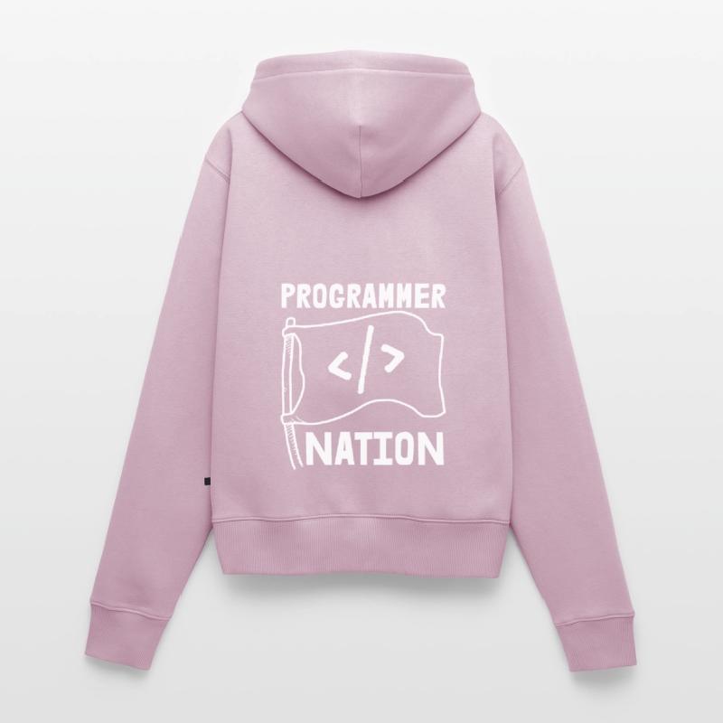 Programmer Coder Software Developer Women's Premium Organic Zip Hoodie