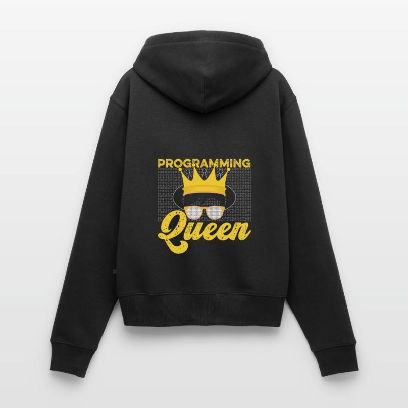 Programmer Coder Software Developer Women's Premium Organic Zip Hoodie