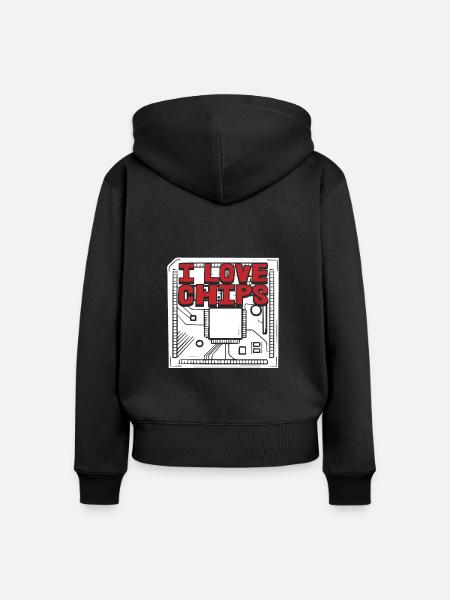 Programmierer Coder Software Entwickler - Frauen Premium Bio Zip Hoodie - Schwarz