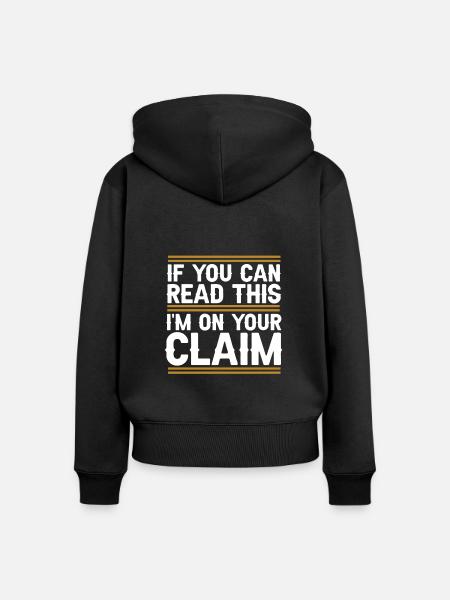 Schürfer Schürfen Schatz - Frauen Premium Bio Zip Hoodie - Schwarz
