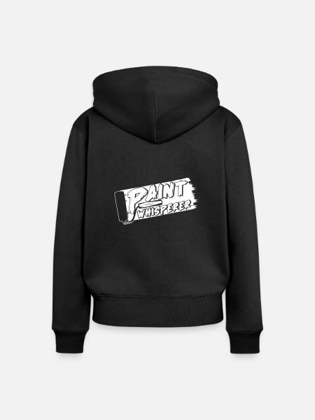 Maler Lackierer - Frauen Premium Bio Zip Hoodie - Schwarz