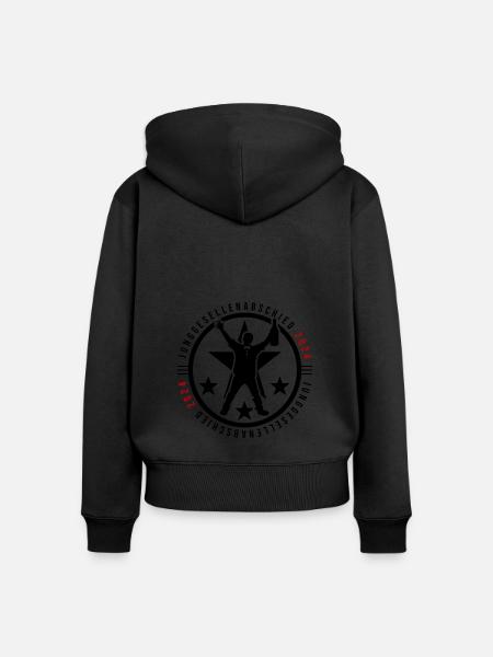 Junggesellen Abschied 2024 - Frauen Premium Bio Zip Hoodie - Schwarz