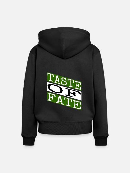 destiny culinary masterpieces gift idea - Frauen Premium Bio Zip Hoodie - Schwarz