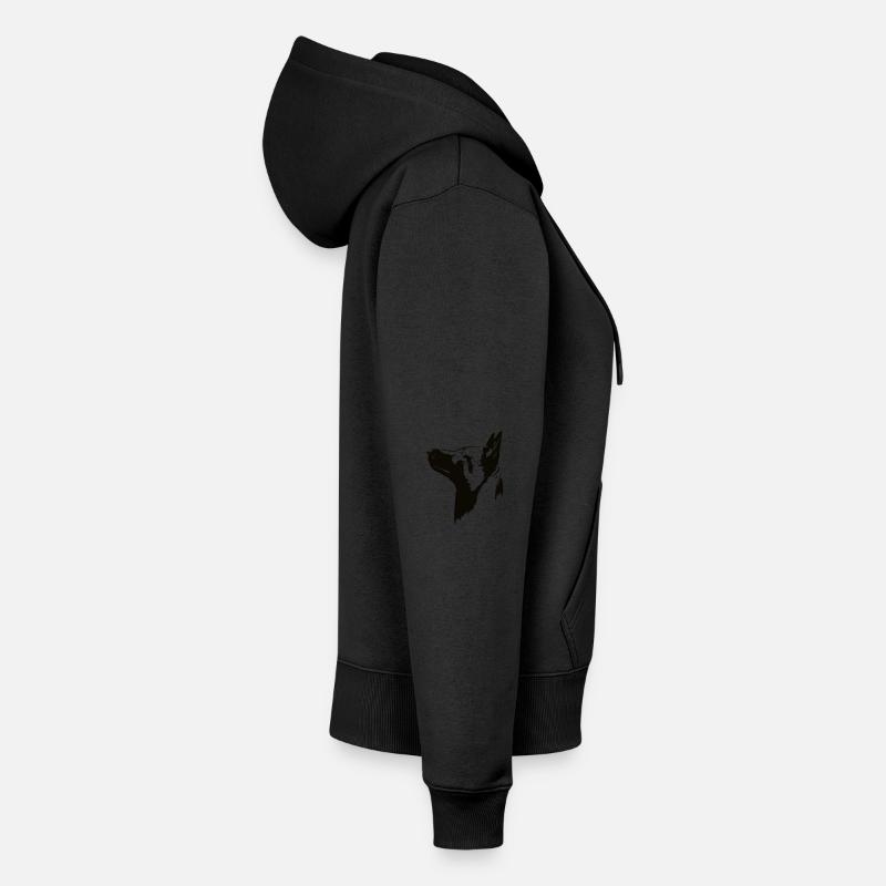 Kratzer Frauen Premium Bio Zip Hoodie