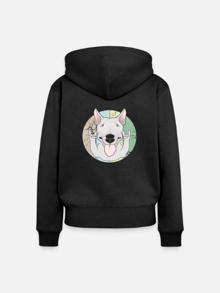 SCHIKANIEREN - Frauen Premium Bio Zip Hoodie - Schwarz