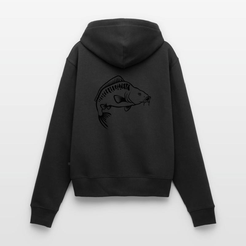 carp Women's Premium Organic Zip Hoodie
