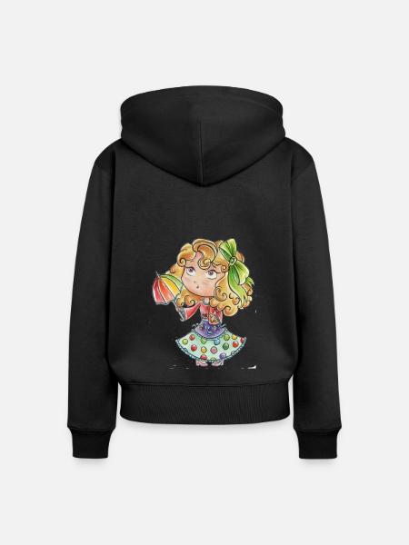 Sternzeichen: Jungfrau - Frauen Premium Bio Zip Hoodie - 