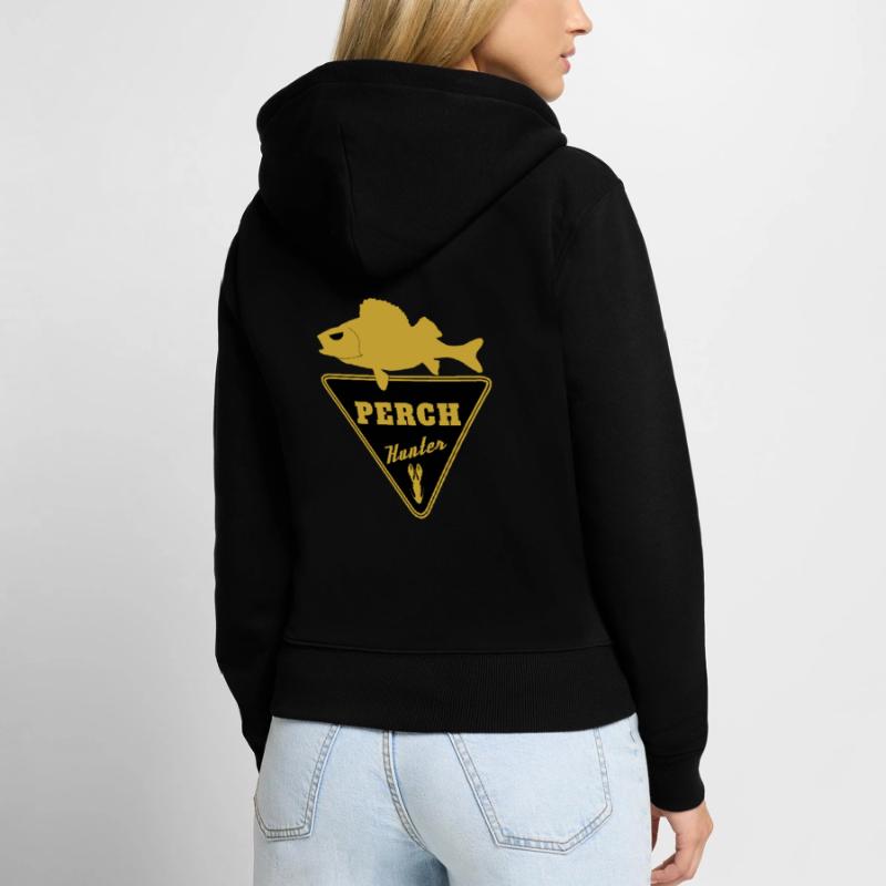 Perch Hunter Batch 2 Women's Premium Organic Zip Hoodie
