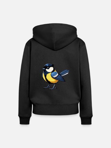 Großartig - Frauen Premium Bio Zip Hoodie - Schwarz