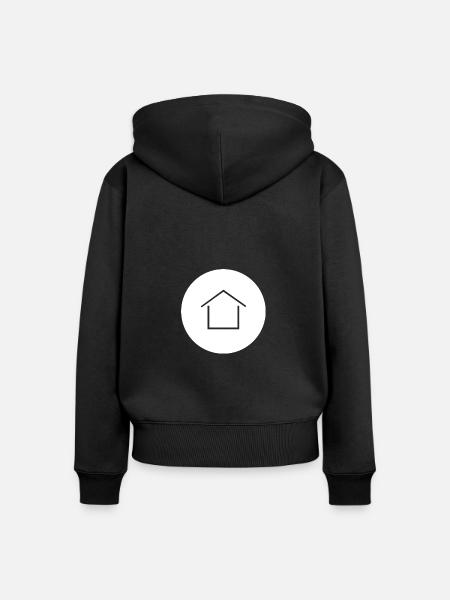 Architect - Frauen Premium Bio Zip Hoodie - Schwarz