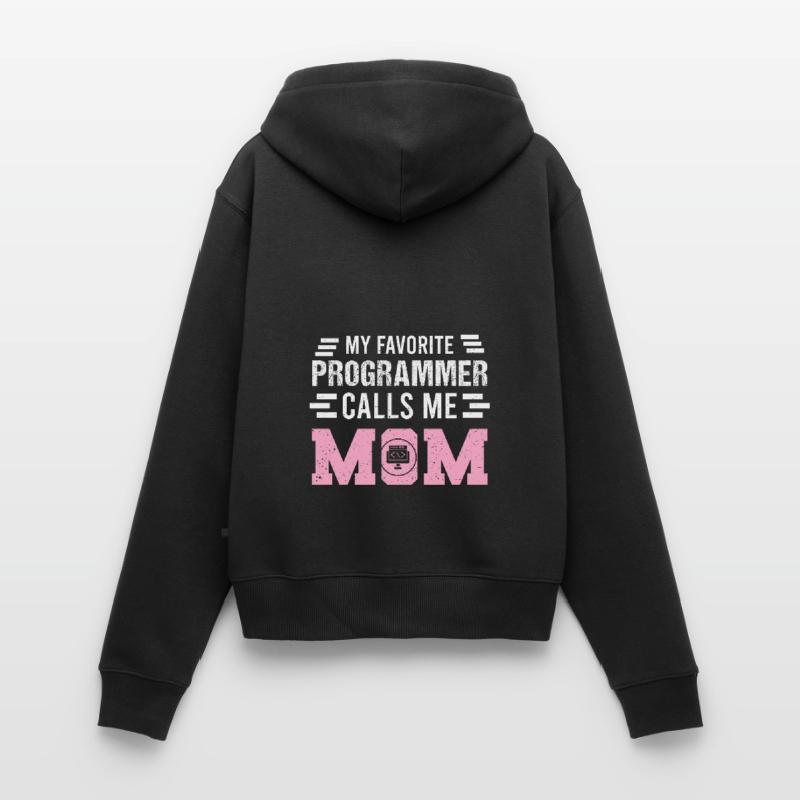 Programmierer Programmierung Informatik Computer Frauen Premium Bio Zip Hoodie