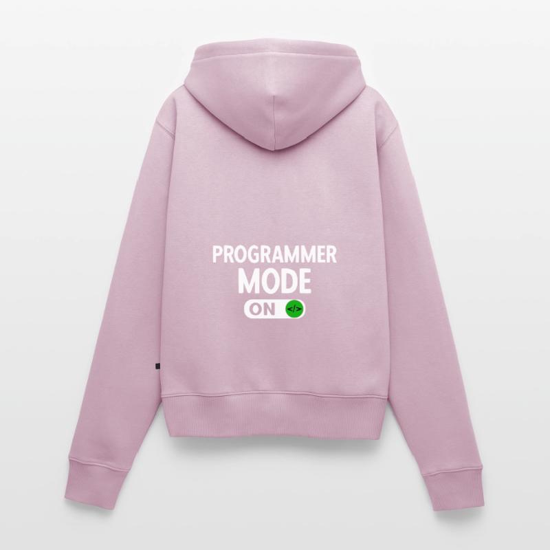 Programmierer Programmierung Informatik Computer Frauen Premium Bio Zip Hoodie