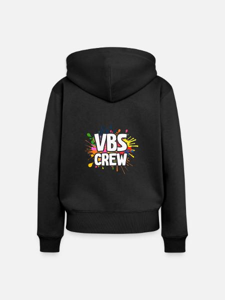 VBS-Besatzung - Frauen Premium Bio Zip Hoodie - Schwarz