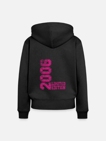 Limited Edition 2006 - Frauen Premium Bio Zip Hoodie - Schwarz