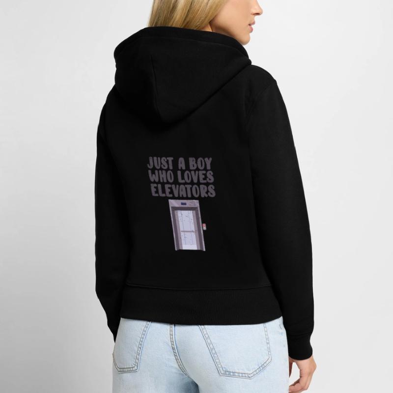 Elevator Technician Elevator Mechanic Elevator Women's Premium Organic Zip Hoodie