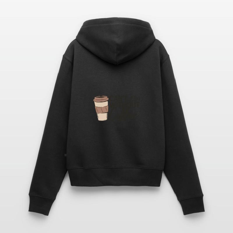 Math Coffee Mathematics Function Coffee Lover Women's Premium Organic Zip Hoodie