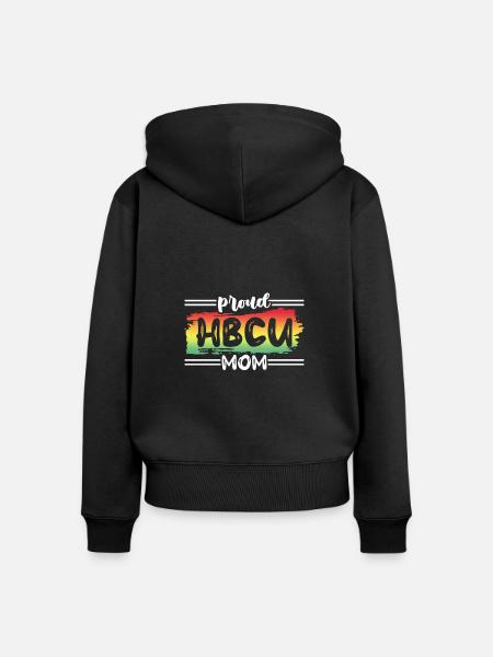 Coyote Jäger - Frauen Premium Bio Zip Hoodie - Schwarz
