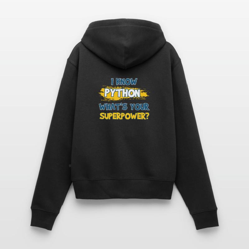 Programmer Python Women's Premium Organic Zip Hoodie