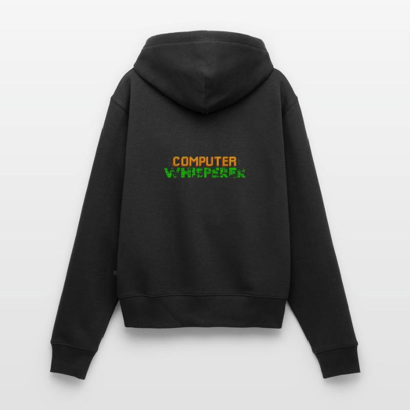 Computer Whisperer - Computer Science Programmer Frauen Premium Bio Zip Hoodie