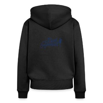 Gymnast Gymnast Gymnast Floor Gymnastics Floor Gymnast - Women's Premium Organic Zip Hoodie - black - Back - Julia (174cm)