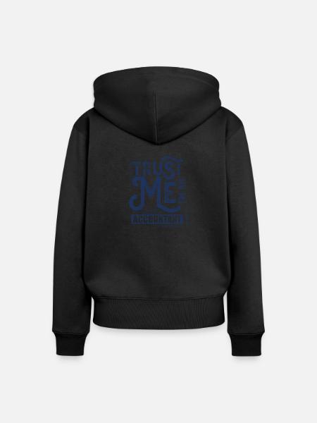 Buchhalter - Frauen Premium Bio Zip Hoodie - Schwarz