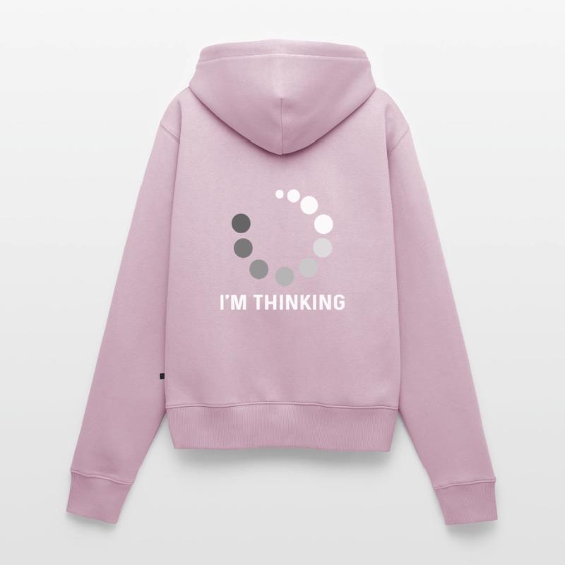Loading Im Thinking ProgrammiererLoading Im Thinki Frauen Premium Bio Zip Hoodie