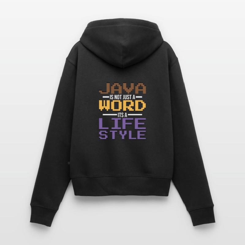 Java Developer Women's Premium Organic Zip Hoodie
