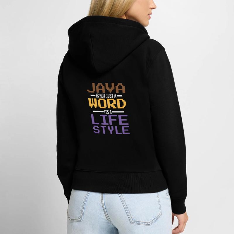 Java Developer Women's Premium Organic Zip Hoodie