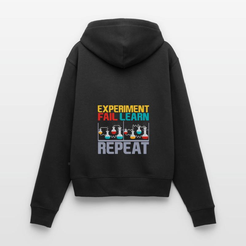 Experiment Fail Learn Repeat 4 Women's Premium Organic Zip Hoodie