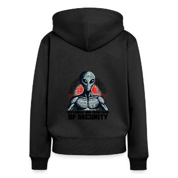 Ethical Hacking Analyst Ethical Cyber Security - Women's Premium Organic Zip Hoodie - black - Back - Julia (174cm)