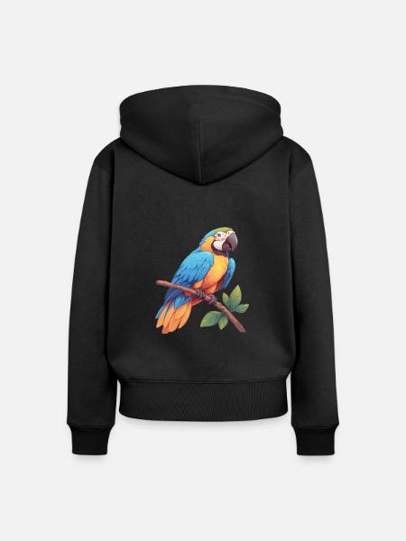 Aras Ara - Frauen Premium Bio Zip Hoodie - Schwarz