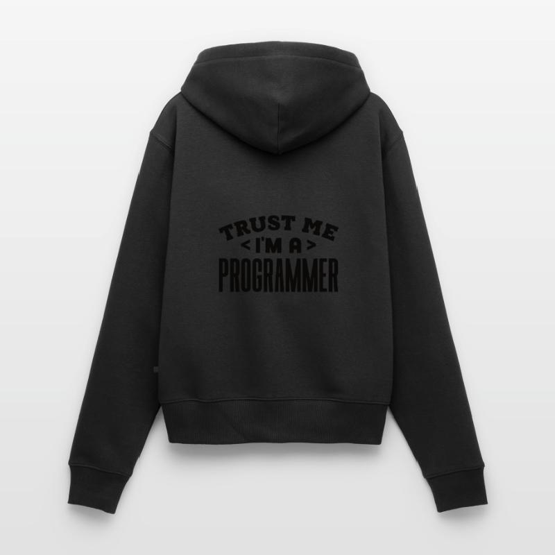 Software Developer Programmer Gift Women's Premium Organic Zip Hoodie