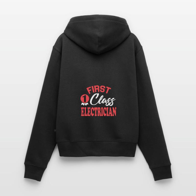 First-class electronics technician Women's Premium Organic Zip Hoodie