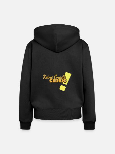 Geschenk für Cedric - Frauen Premium Bio Zip Hoodie - Schwarz