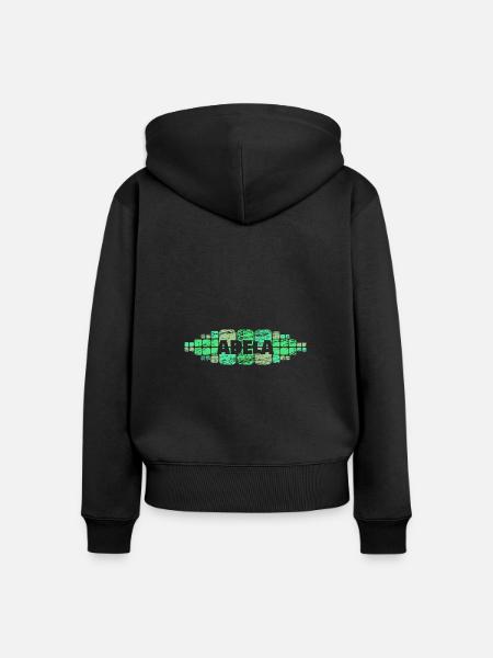 Geschenk für Adela - Frauen Premium Bio Zip Hoodie - Schwarz