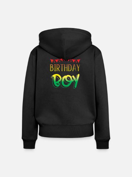 Happy Birthday - Frauen Premium Bio Zip Hoodie - Schwarz