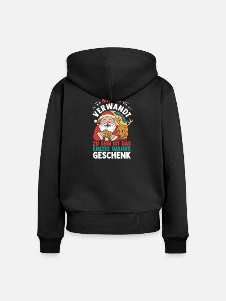 Bogenschütze Bogensport Bogenschießen - Frauen Premium Bio Zip Hoodie - Schwarz