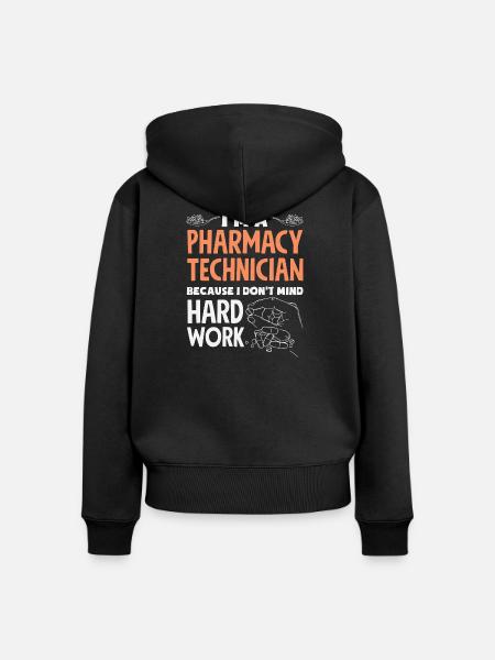 Apotheker Pharmazeutisch-technischer - Frauen Premium Bio Zip Hoodie - Schwarz