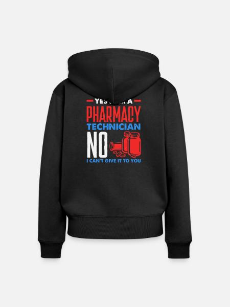 Apotheker Pharmazeutisch-technischer - Frauen Premium Bio Zip Hoodie - Schwarz