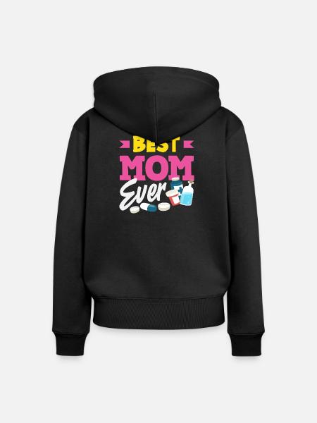 Apotheker Pharmazeutisch-technischer - Frauen Premium Bio Zip Hoodie - Schwarz