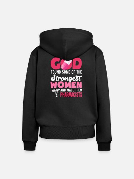 Apotheker Pharmazeutisch-technischer - Frauen Premium Bio Zip Hoodie - Schwarz