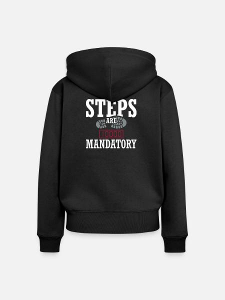 Schnittsaison Bei Reduziertem Kaloriendefizit - Frauen Premium Bio Zip Hoodie - Schwarz