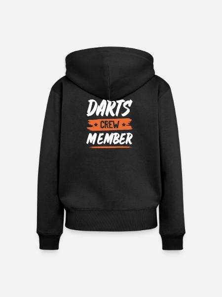 Diving Crew - Frauen Premium Bio Zip Hoodie - Schwarz