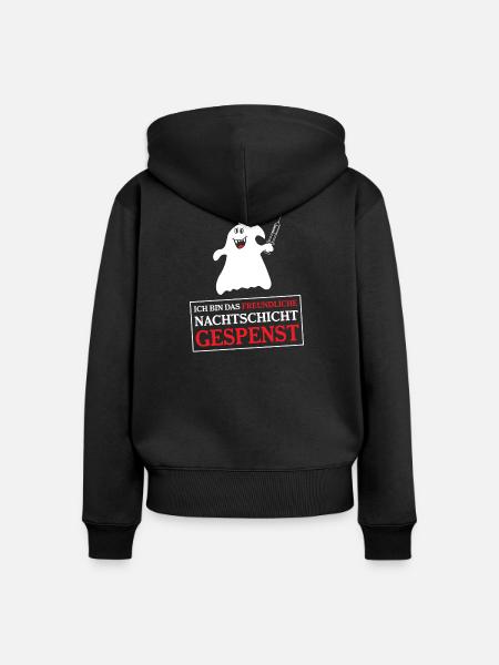 Krankenschwester Krankenpfleger - Frauen Premium Bio Zip Hoodie - Schwarz
