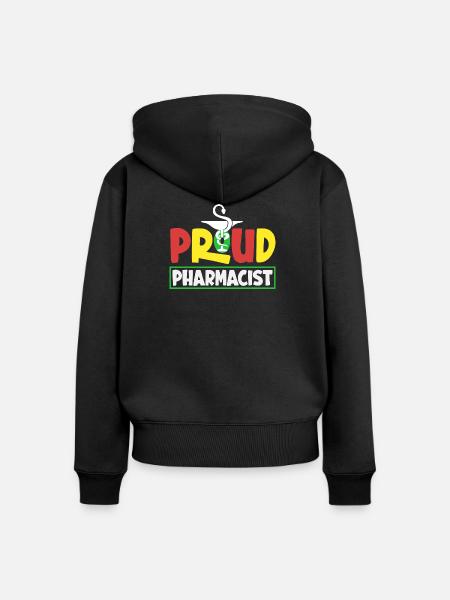 Apotheker Pharmazeutisch-technischer - Frauen Premium Bio Zip Hoodie - Schwarz