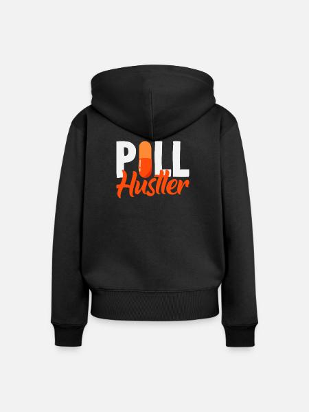 Apotheker Pharmazeutisch-technischer - Frauen Premium Bio Zip Hoodie - Schwarz