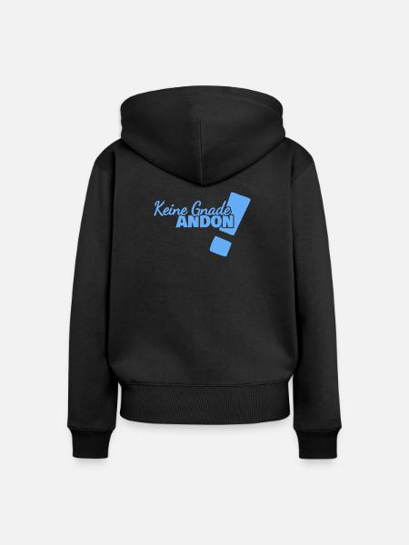 Geschenk für Andon - Frauen Premium Bio Zip Hoodie - Schwarz